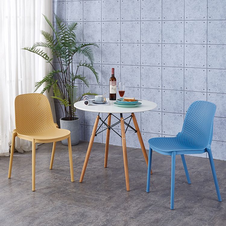 Sala da pranzo impilando sedia da pranzo in stile contemporaneo sedia