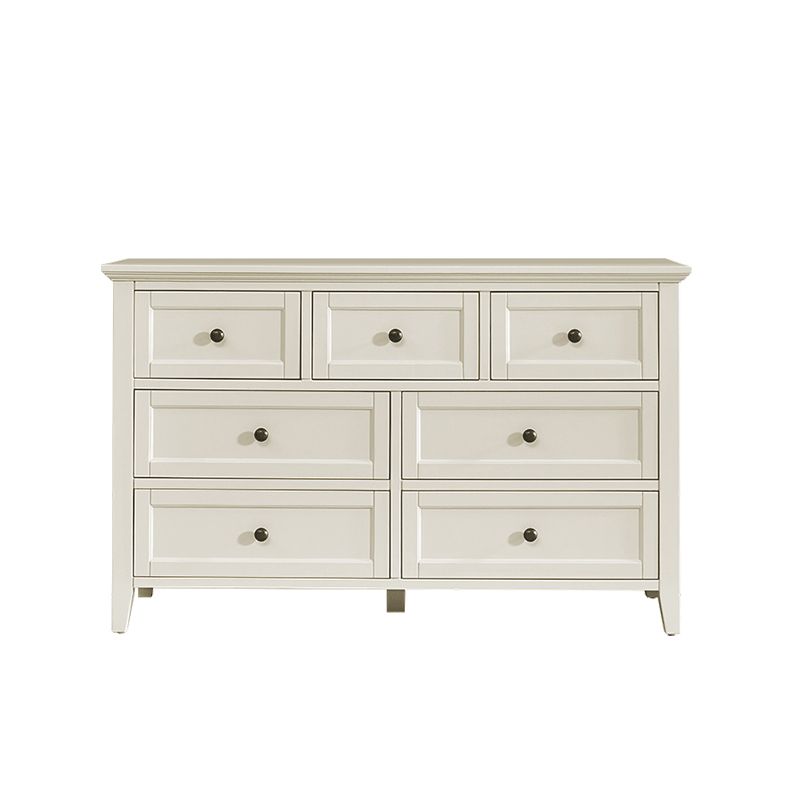 Knobs Standard Accent Chest Cherry Storage Cabinet with 5/6/7 Drawers
