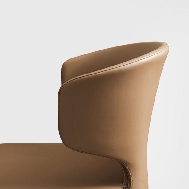 Modern Leather Dining Room Chair Wingback Arm Chair for Home Use (Set of 2)