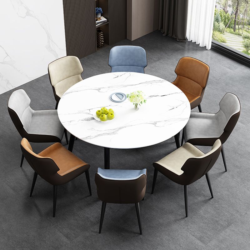 Contemporary Dining Room Armless Chair Dining Chairs with Upholstered
