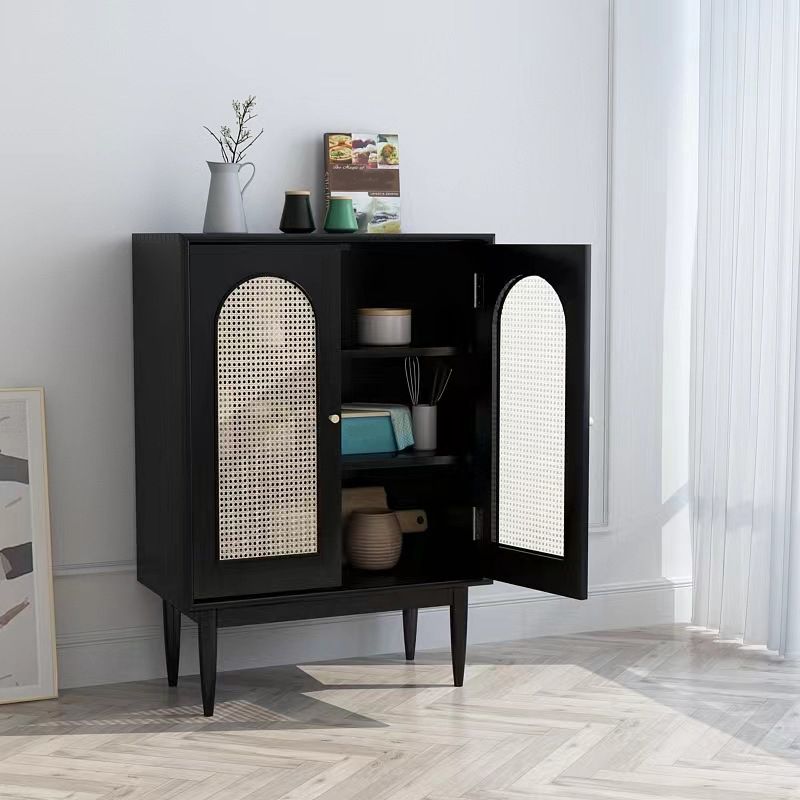 42.51" Tall 2 - Door Accent Cabinet Rectangular Straight Feet Cabinet