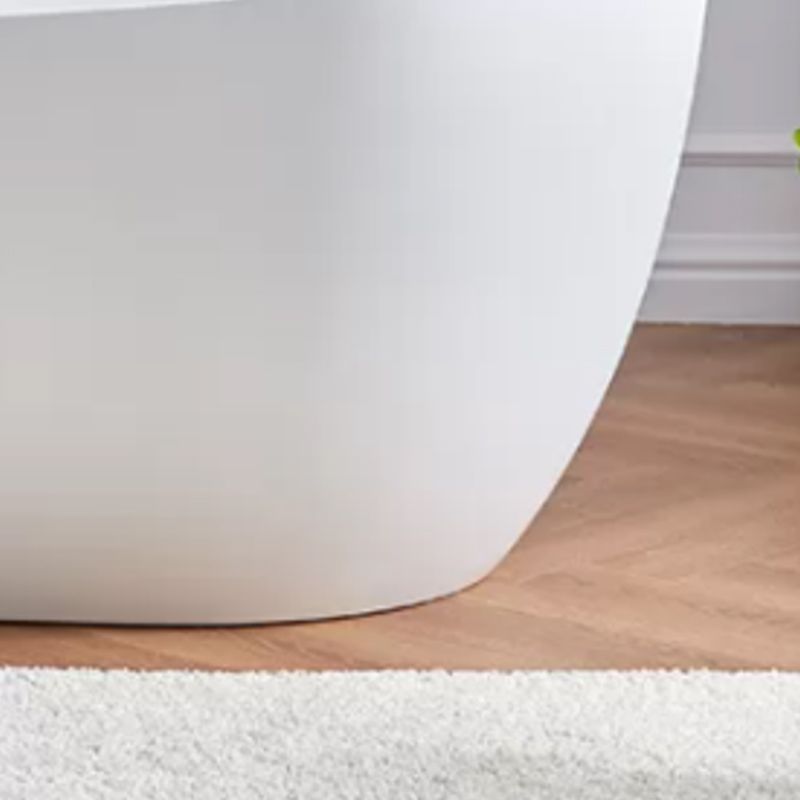 Stone Soaking Bathtub Antique Finish Single Slipper Bath Tub