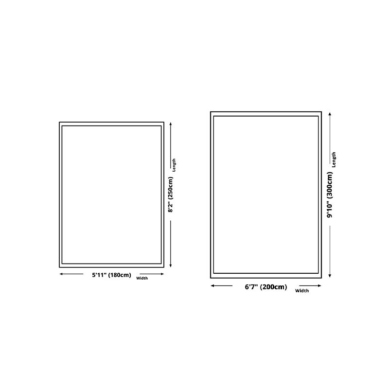 Black Modern Rug Polyester Striped Area Rug Stain Resistant Rug for Living Room