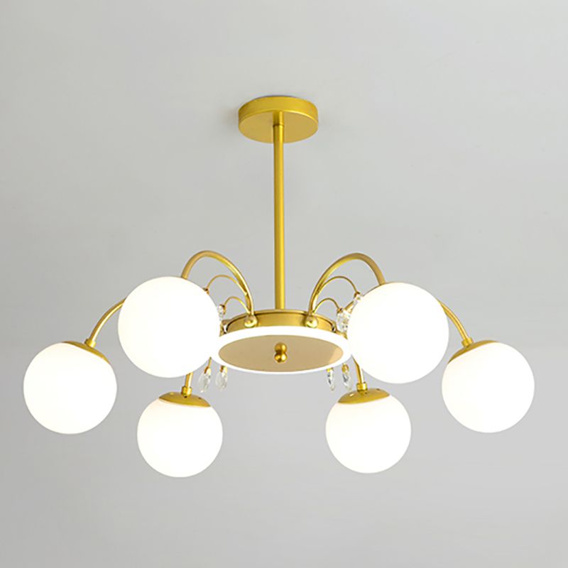 Moderner Globus Form