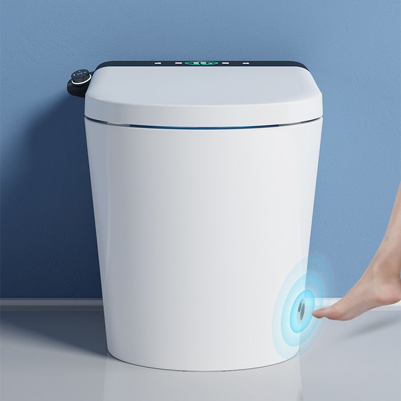 Modern Heated Seat Toilet Bowl Floor Mount ABS Toilet with Toilet Seat