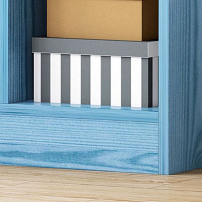 Engineered Wood Standard Bookcase Contemporary Open Back Bookcase