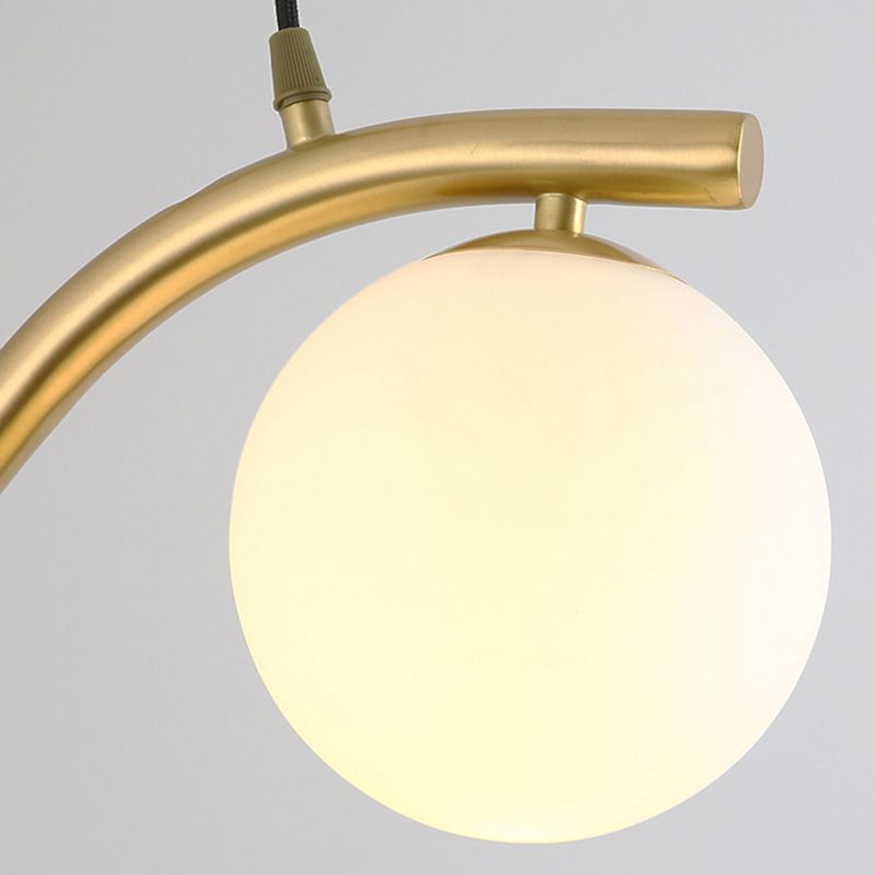 Modern Style Ball Shape Island Pendants 4-Lights Pendant Lights for Living Room