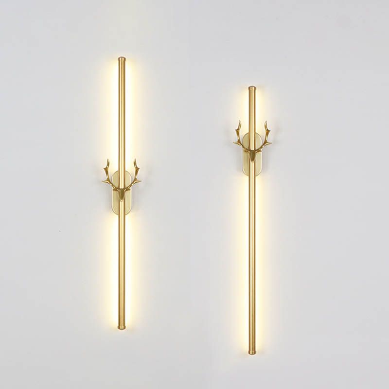 Contemporary Linear LED Lamp Wall Lighting Ideas for Living Room Sitting Room