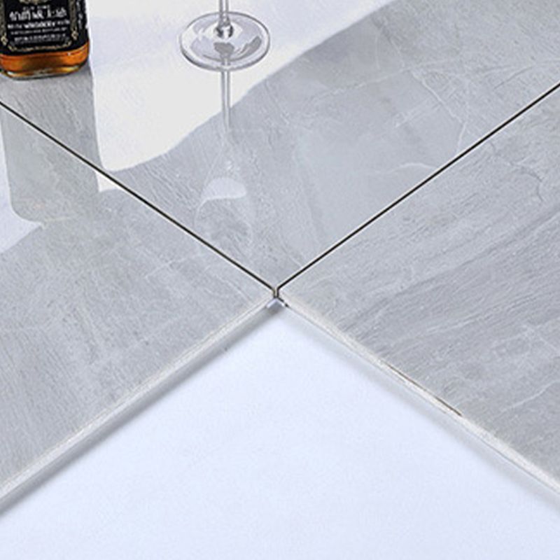 Modern Style Polished Floor Tile Waterproof Square Straight Edge Floor Tile