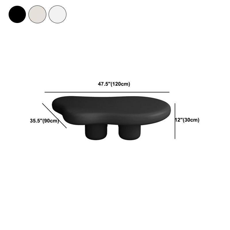 Solid Wood Coffee Table Modern Minimalist Coffee Table for Living Room