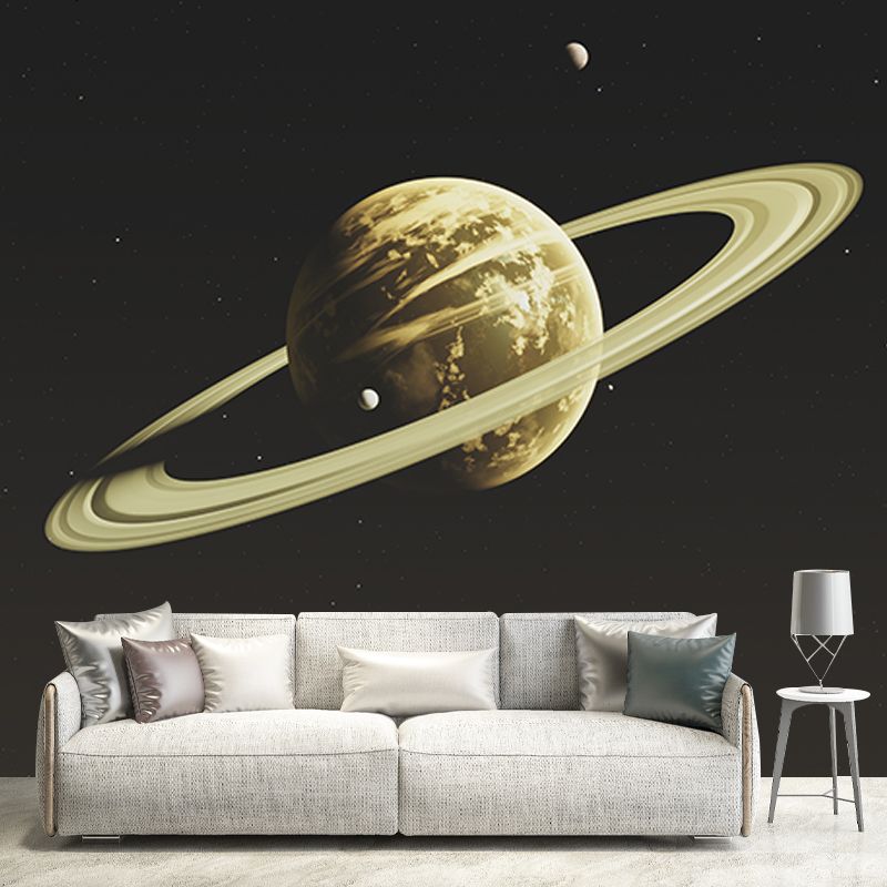 Universe Photography Stain Resistant Wall Mural Wallpaper Sitting Room Wall Mural