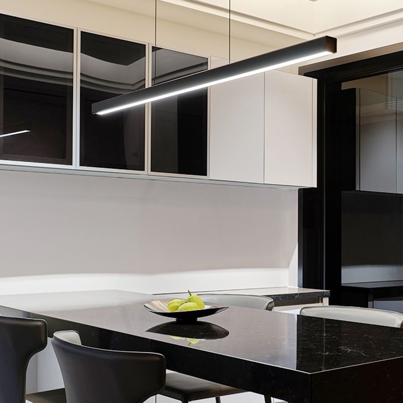 Nordic Simple Modern Characteristic Style LED Hanging Island Pendant Light for Dining Room Office