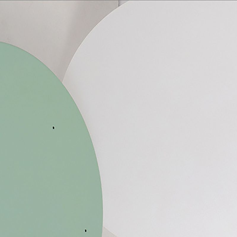 Colorful Round Flush Mount Ceiling Light Modern Flush Mount Ceiling Fixture