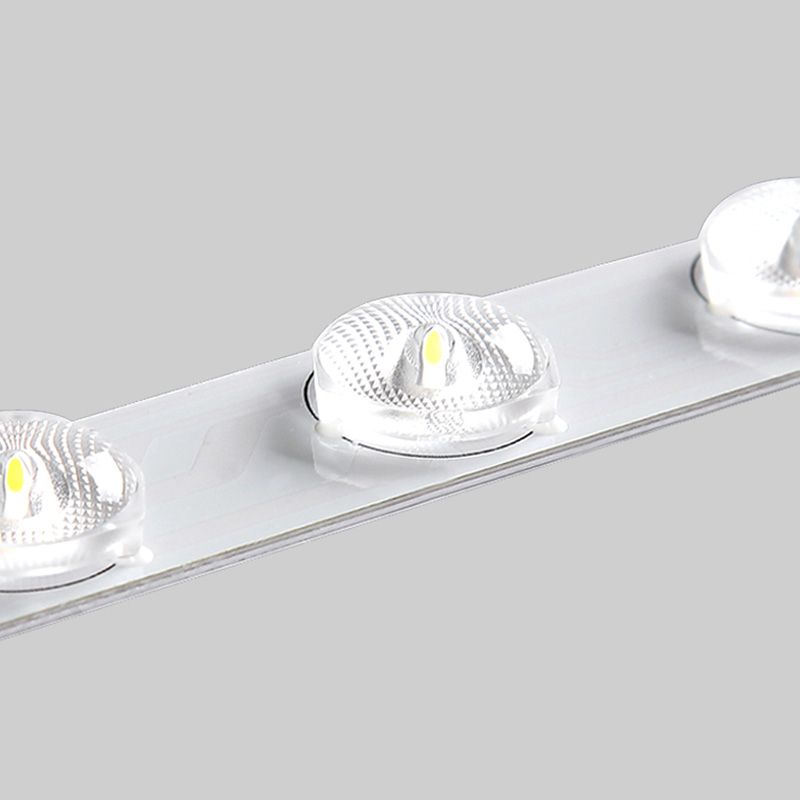 Multi-light Wooden Simplicity LED Ceiling Lamp Flush Mount Ceiling Light for Living Room