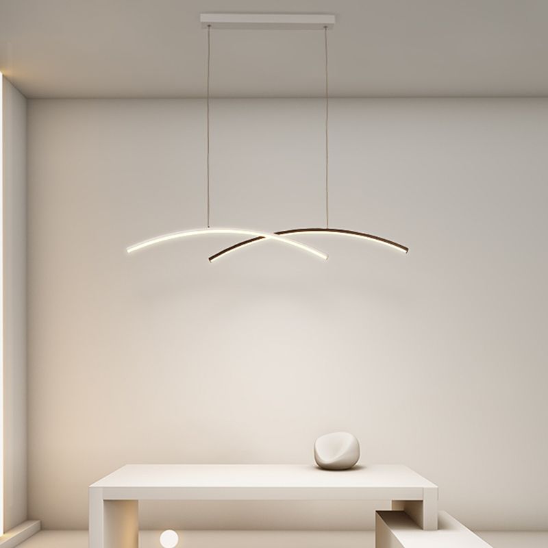 Modernism Metal Kitchen Island Lighting LED Ceiling Light for Foyer