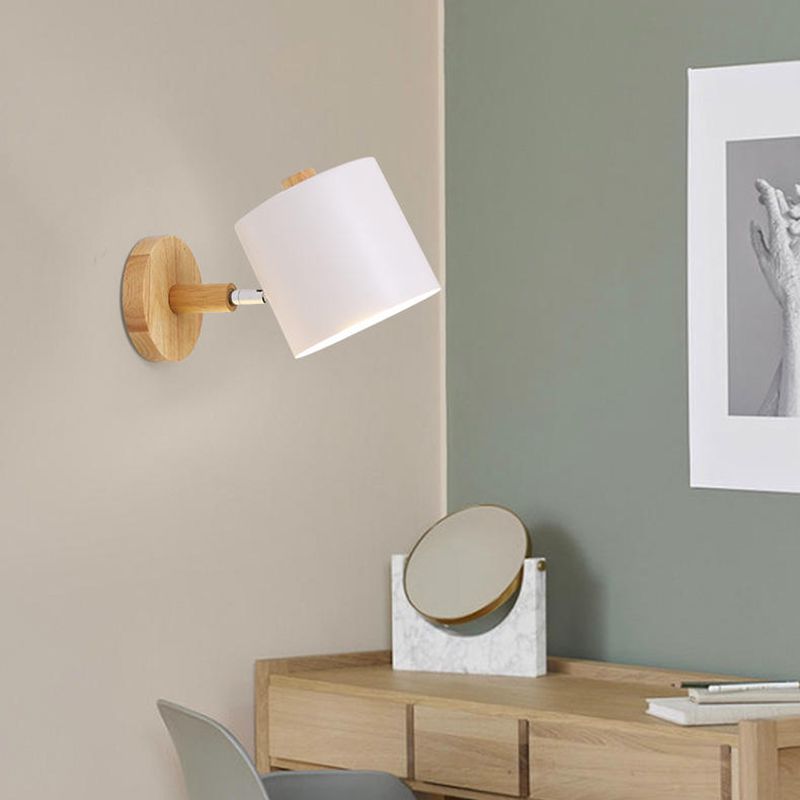Multi-Colored Wall Sconce Nordic Minimalist Wall Light Sconces for Bedroom
