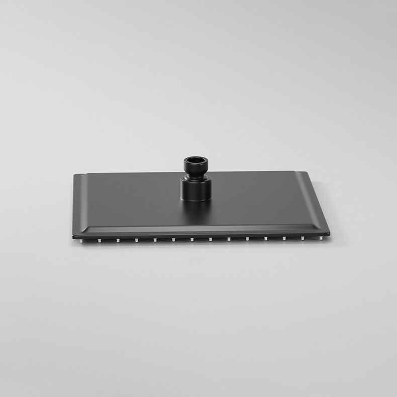 Modern Pressure Balanced Diverter Valve Shower Faucet Metal Shower System on Wall