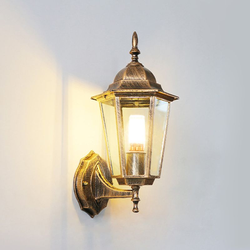 Metal Geometric Wall Light Sconces Industrial 1 Light Wall Mounted Lamp
