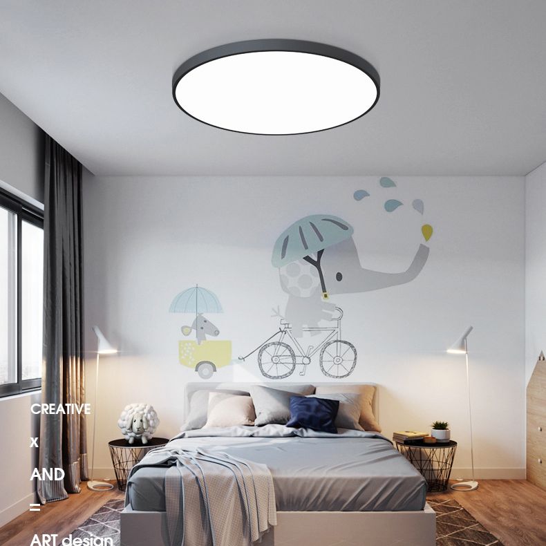 Ultra-Thin Led Flush Mount Ceiling Light Fixtures Modern Acrylic Flush Mount