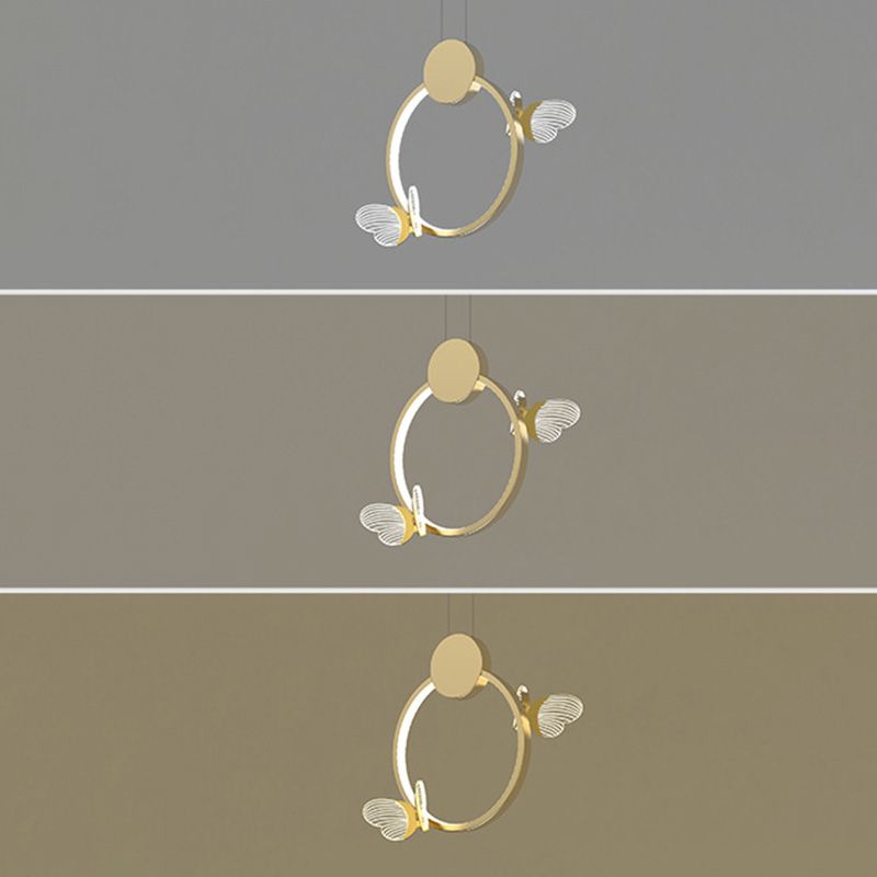 Pendance à cadre métallique en une lumière moderne
Éclairage pendentif pour la chambre