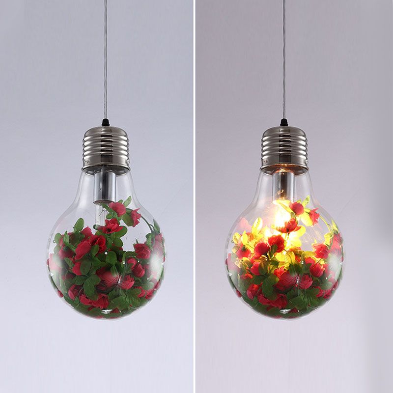 Moderne Kronleuchter -Anhänger -Glühbirnenform -Anlagen -Hängelampe (Dekorationen werden zufällig versendet)