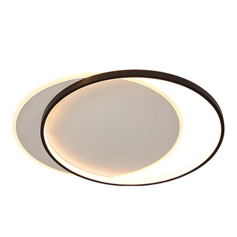 19,5 Pollici Wide Nordic Simplicity LED Soffitto Light Interrking Cerchi Home Decorativi Illuminazione Fissaggio