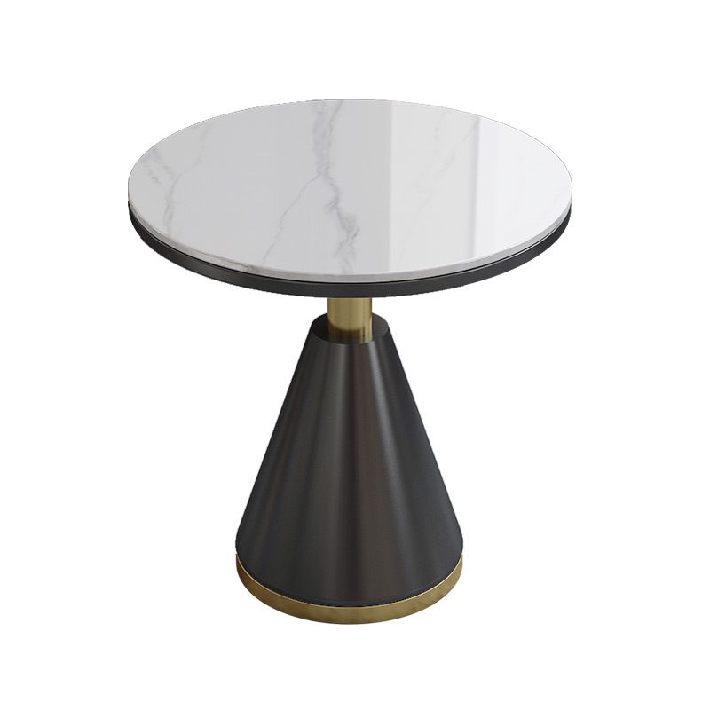 Metal Traditional Luxury Round Indoor Table Stone Top Table for Kitchen