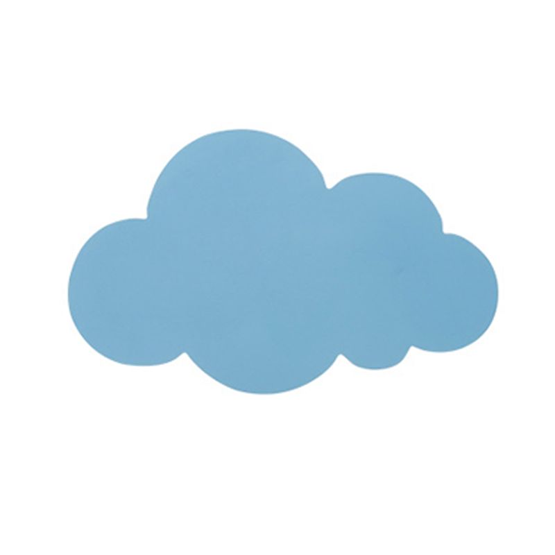 Nordic Style Iron Wall Light Cloud Shape Wall Lamp for Children's Room