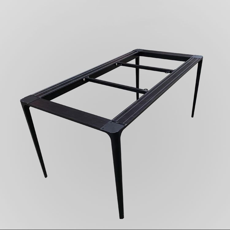 Rectangle Home Fixed Table Industrial Sintered Stone Dining Table