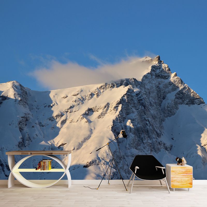 Alpine Wall Covering Water Resistant Mural Wallpaper for Home Decoration