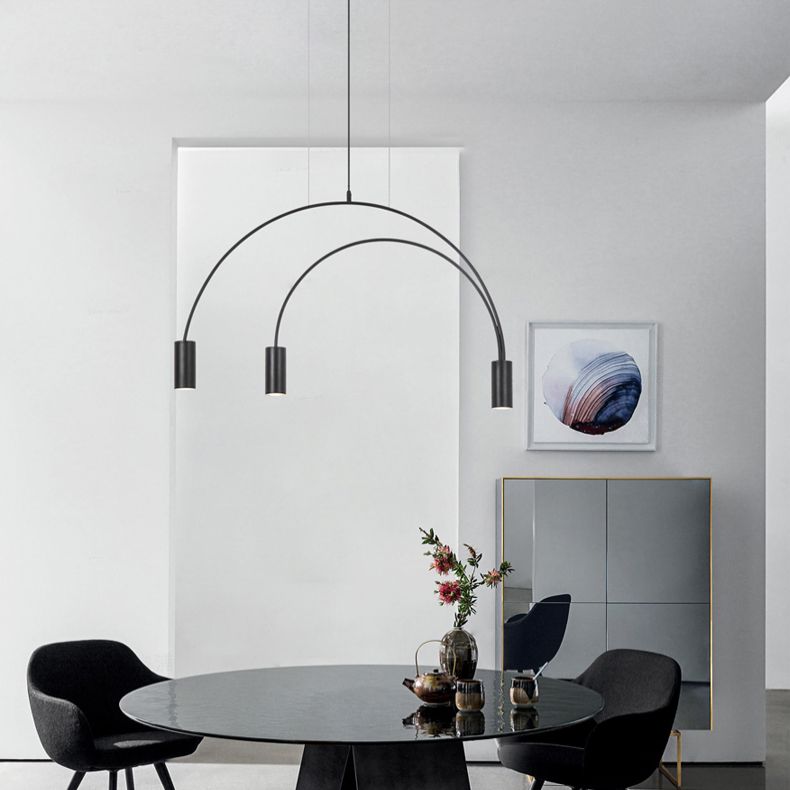 Nordic Modern Simple Style Hanging Chandelier Light for Dining Room Bar