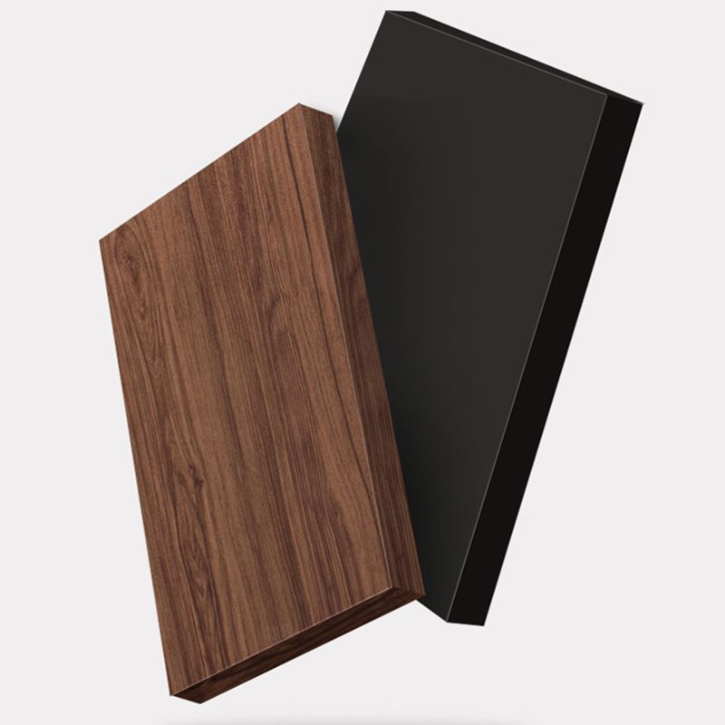 4 Legs Rectangular Coffee Table Contemporary Shelf Included Cocktail Table