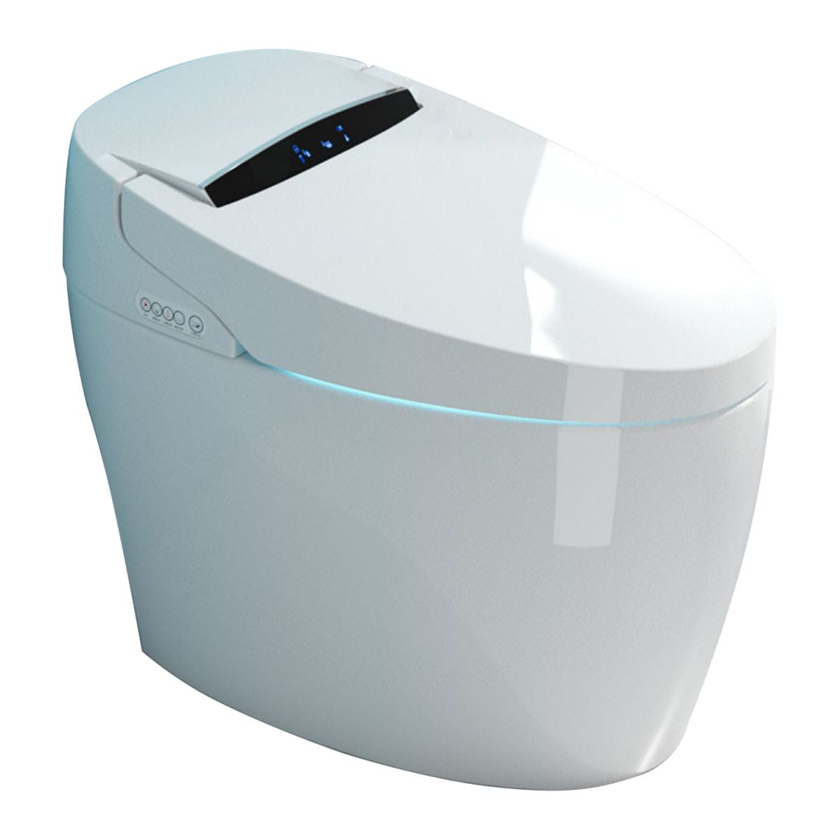 Porcelain Floor Mounted Toilet One-Piece Toilet Modern Toilet Bowl