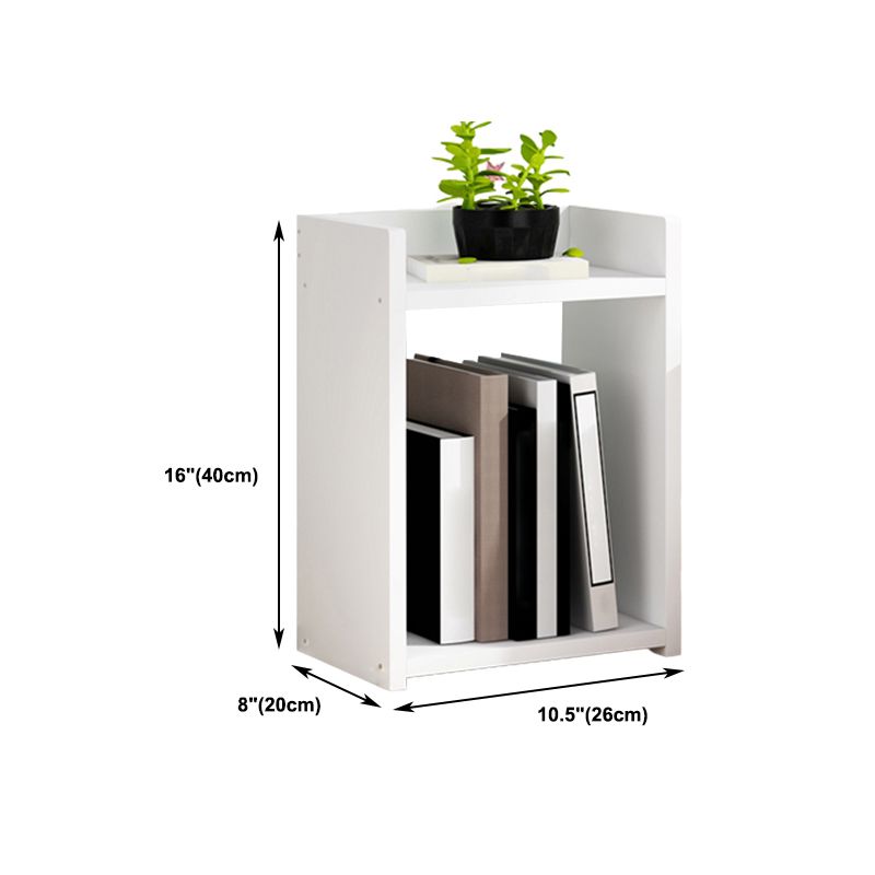 Wooden Bookcase Modern Home Living Room Bedroom Rectangular Bookshelf