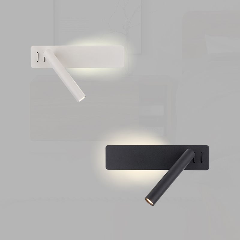 2 Light Led Sconce Light Fixture Simple Wall Light Fixture for Bedroom Reading Lamp