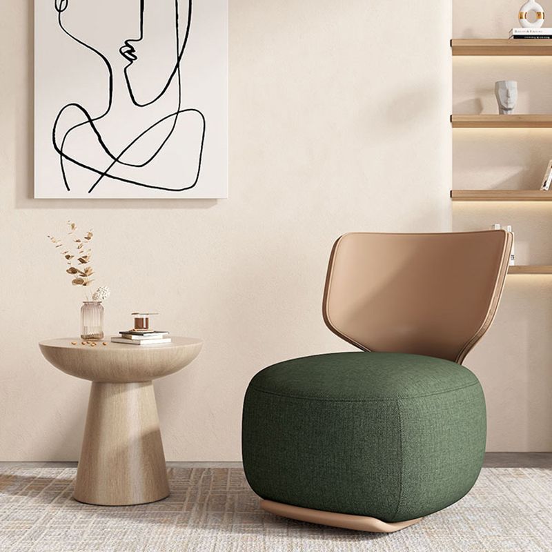 18.11" Wide Armless Chair Accent Chair with Fixed Back for Living Room