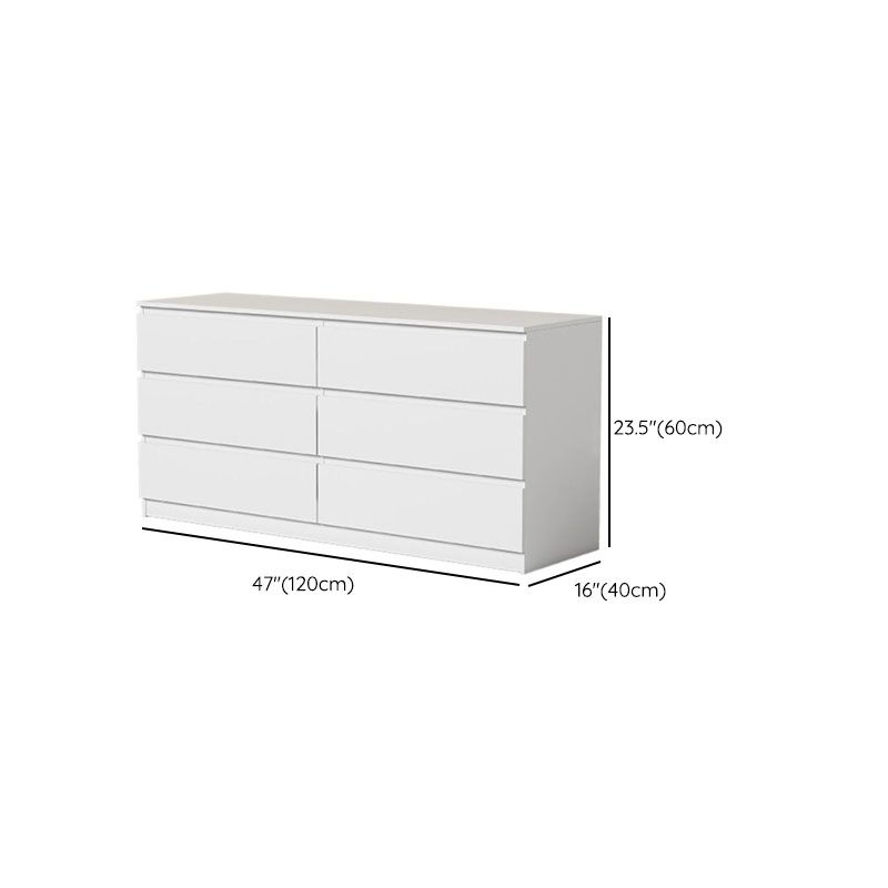Modern Storage Chest Manufactured Wood Storage Chest Dresser , 15.6 Inch W
