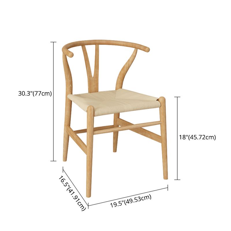 Contemporary Rectangle Shape Dining Set Solid Wood Top Dining Table Furniture for Dining Room