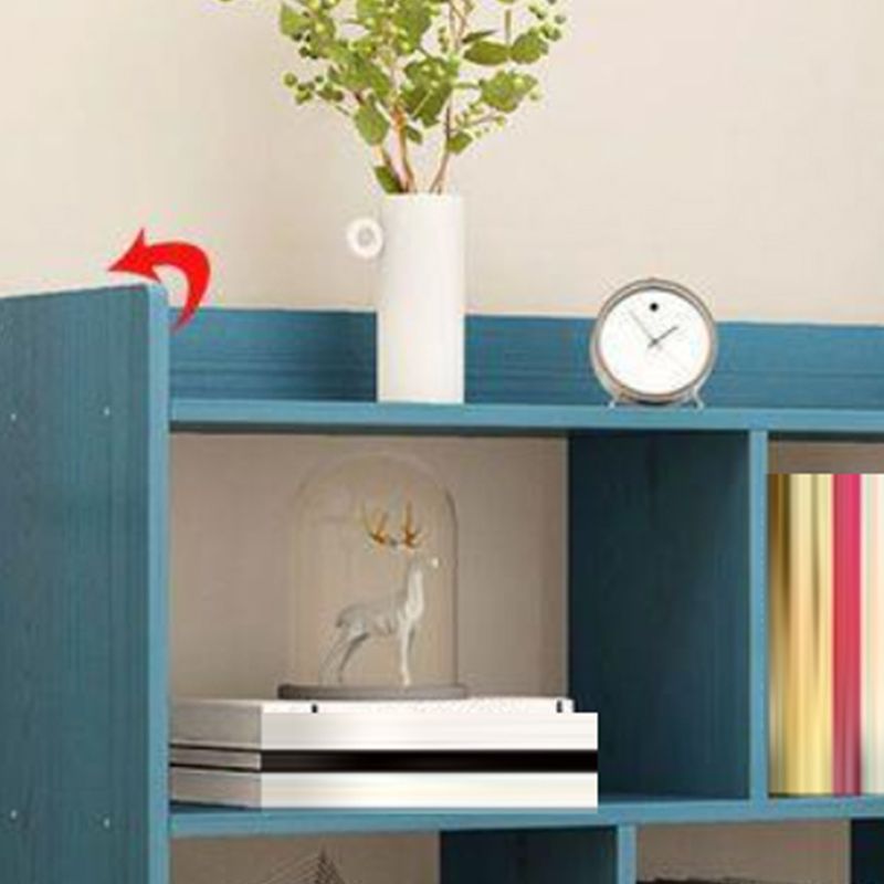 Scandinavian Engineered Wood Bookshelf Standard Open Back Bookcase