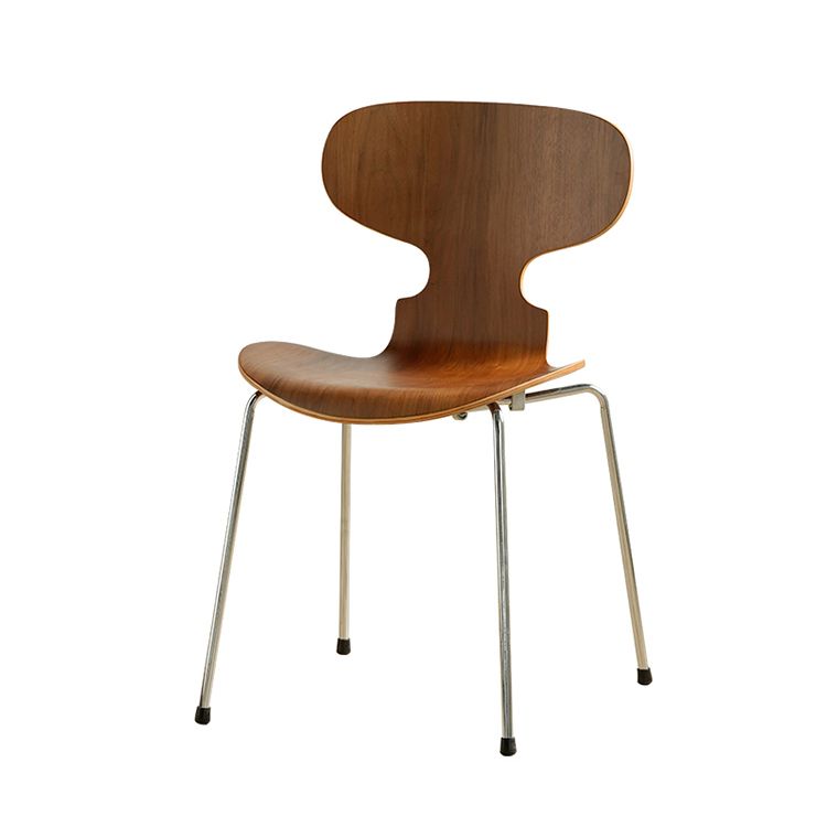 Modern Style Side Chair Wooden Indoor 19.29" Wide Dining Chair
