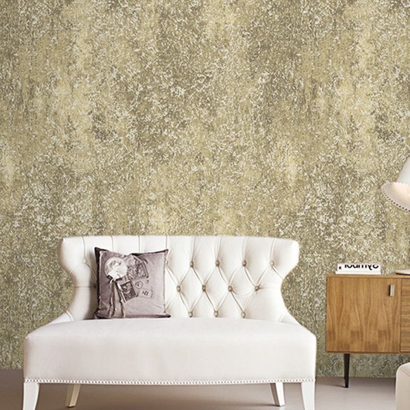 Stain-Resistant Cement Look Wall Covering 33'L x 20.5"W Retro Wallpaper Roll for Bedroom