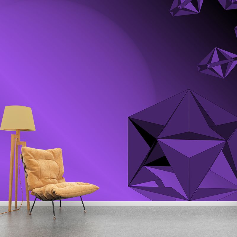 Illustration Geometric Animal Wall Mural Decorative Stain Resistant Wall Mural