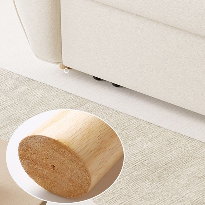 31" Wide Scandinavian Futon Sofa Bed Cushion Back Futon Sleeper Sofa