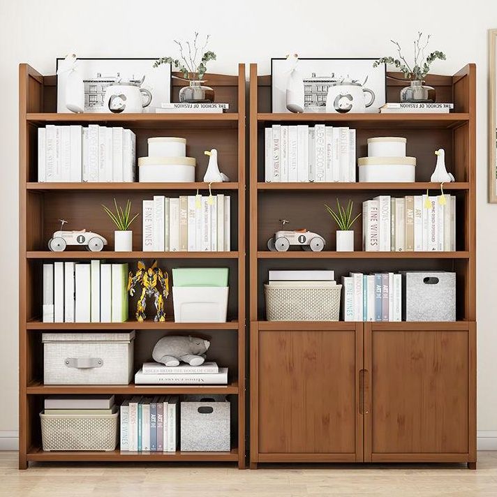 11.42"W Bookshelf Contemporary Style Bookcase for Office and Study Room