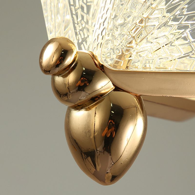 Acrylbutterfly -Anhänger hell, luxuriöse Deckenlichter für Schlafzimmer