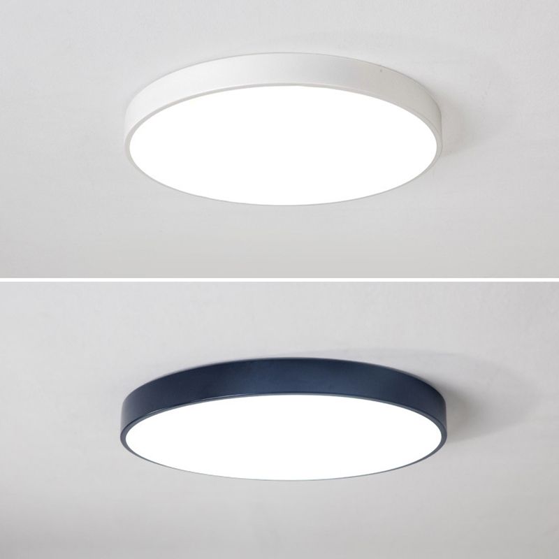 Luminaires encastrés géométriques de style moderne Éclairage de plafond encastré en acrylique à 1 lumière