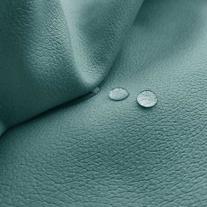 34.64 " H Faux Leather Flared Arm Sofa & Chaise for Living Room