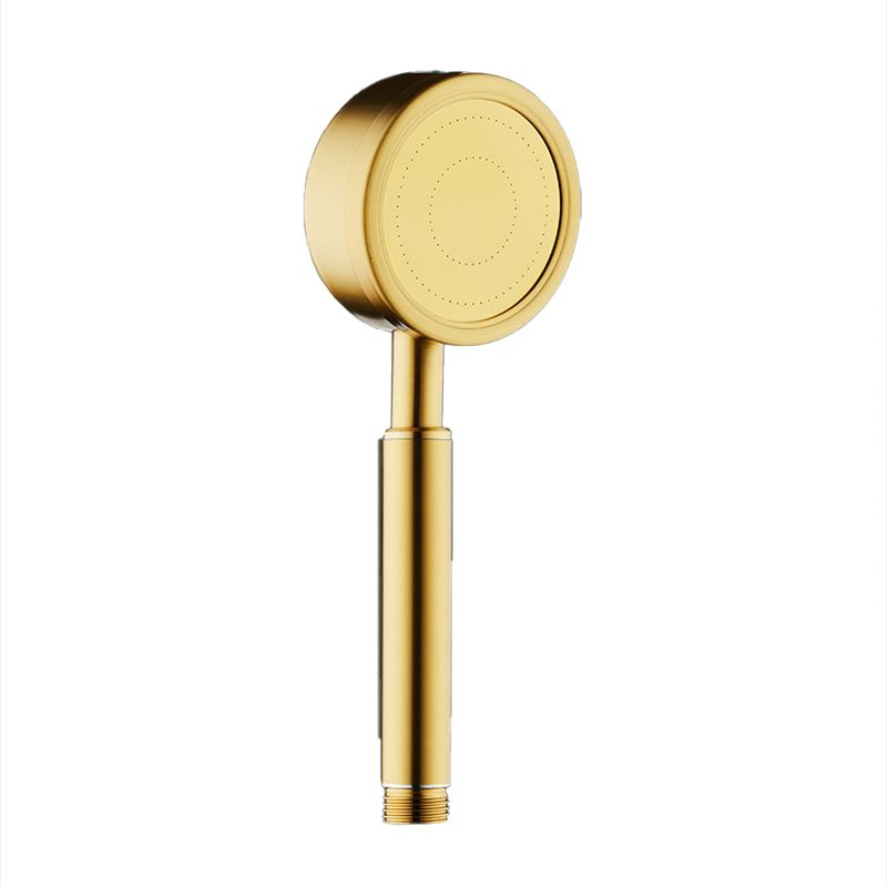 Gold Handheld Shower Head Pressurized 304 Stainless Steel Shower Head