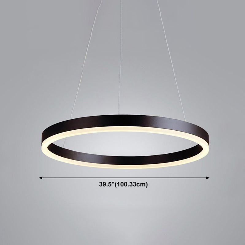 Moderne stijl spoeling mount multi-layer plafondverlichting armatuur voor zitkamer