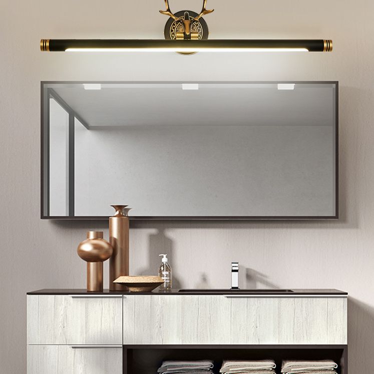 Lampe à vanité linéaire armée American Style Copper Single Vanity Light